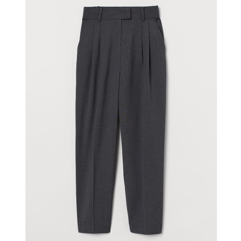H&M trouser pants in grey NWOT